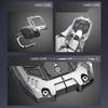 For Geely Zeekr 7X/001/X 007GT/009/MIX Keychain Leather Metal Key Holder Case Interior Key Shell Ring Car Accessories Pendant