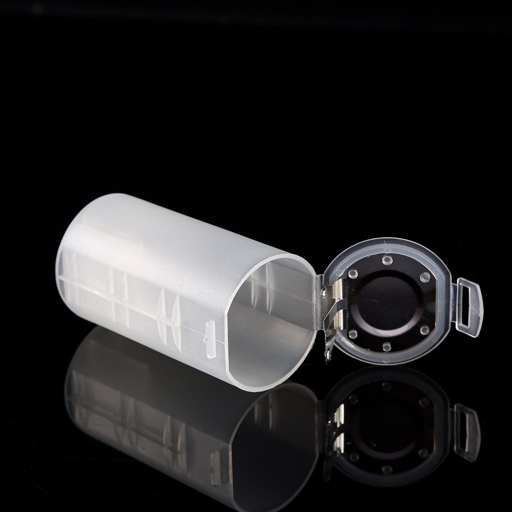 4 Stück AA auf Größe D Batterieadapter Halter Wechsler Konverter Gehäuse Box Weiß