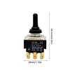 HY29K 9 Terminals Button Switches 3 setting & Home Electrical Accessory Simple Installs for Advanced Circuit Management