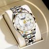 Men's watch waterproof double calendar luminous business watch quartz watch