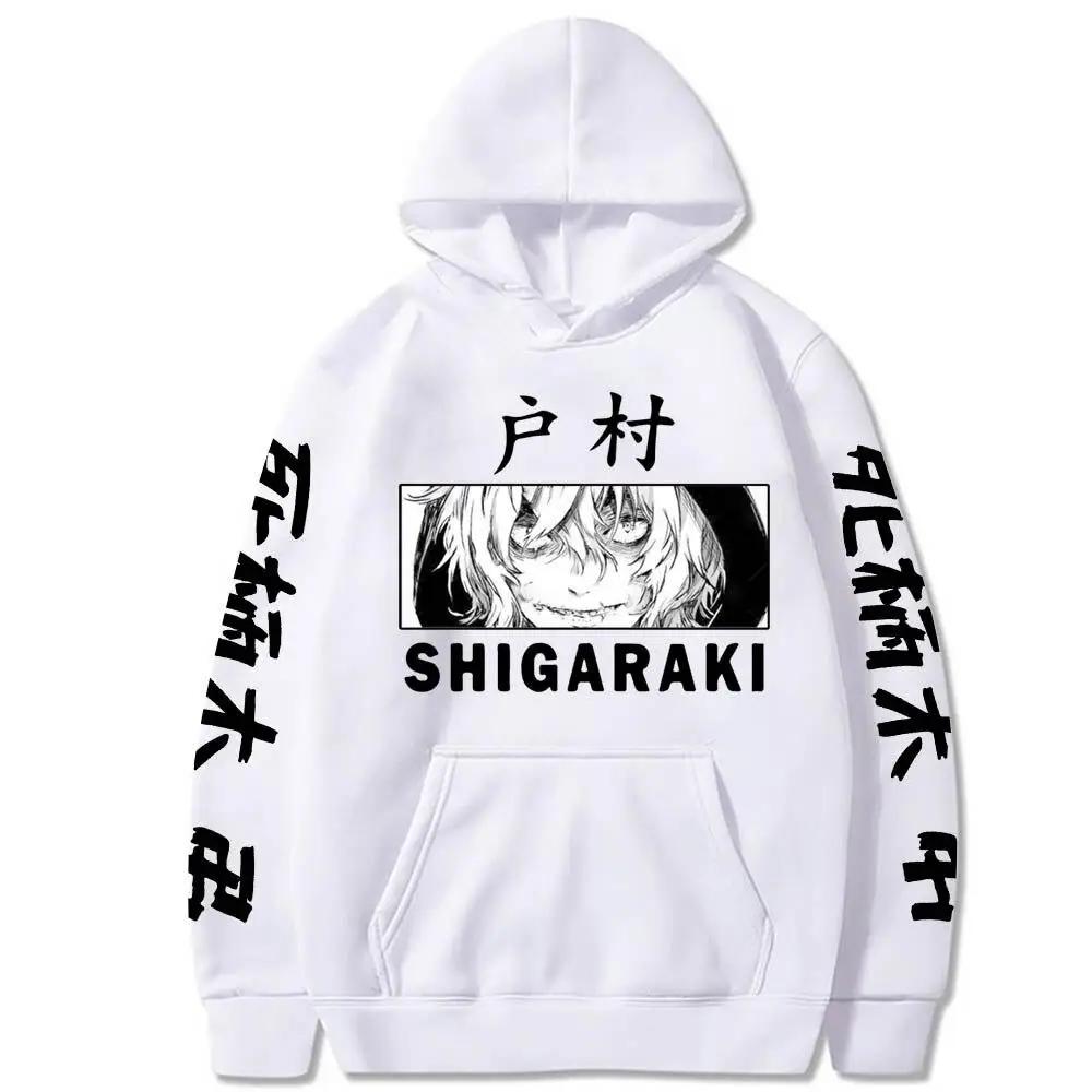 Japan Anime My Hero Academia SHIGARAKI Hoodies Men Long Sleeve Harajuku Shigaraki Tomura Unisex Oversize Sweatshirt
