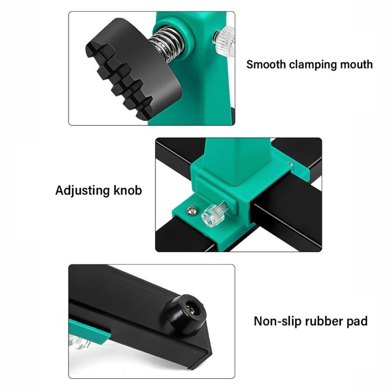PCB Holder Clamp Holds Circuit Board for Soldering 360 Adjustable Aid 200/300mm Clamping Ranges Circuit Board Clamp
