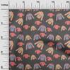oneOone Cotton Flex Baby Pink Fabric Clothes Kids Sewing Craft Projects Fabric Prints By Yard 40 Inch