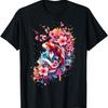 Koi Carp Nishikigoi Fish Cherry Blossom T-Shirt(8)