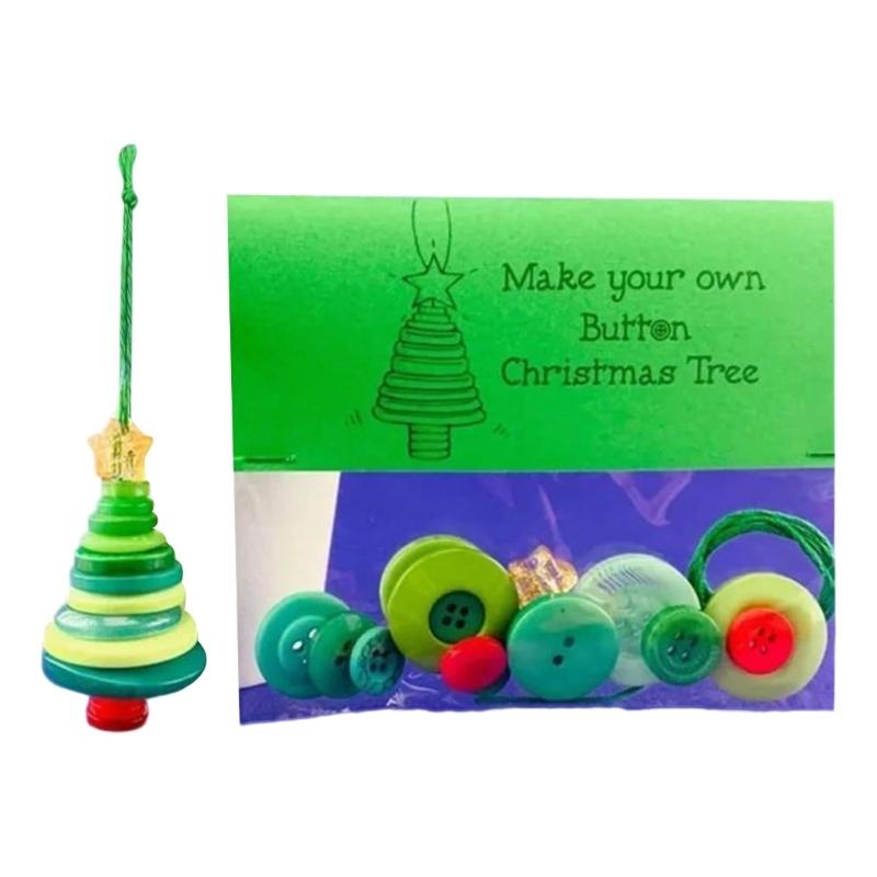 Complete Christmas Craft Set For Handmade Tree Decorations Family Classroom Activities All Materials Included