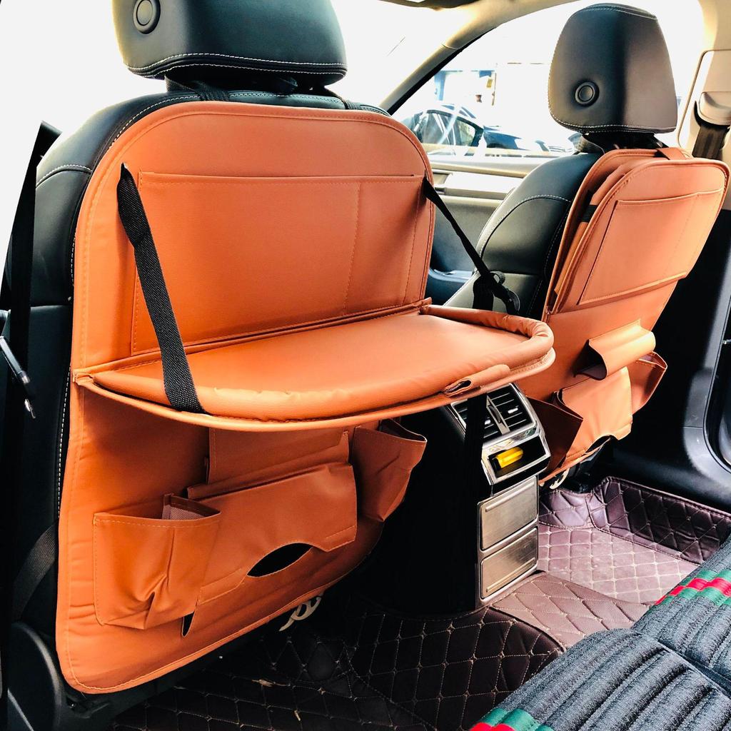 Leder Auto Rücksitz Aufbewahrungsorganizer mit Ablage