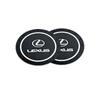 Car Anti Slip Coaster Anti-noise Water Cup Pad Cushion Car Styling For Lexus ES RX NX LS UX LM LX GX LC RZ IS CT GS RC HS SC LBX