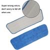 10 Pack Spray Mop Replacement Heads for Wet/Dry Mops, Reusable Microfiber Mop Pads Compatible with Bona Floor Care System - Blue