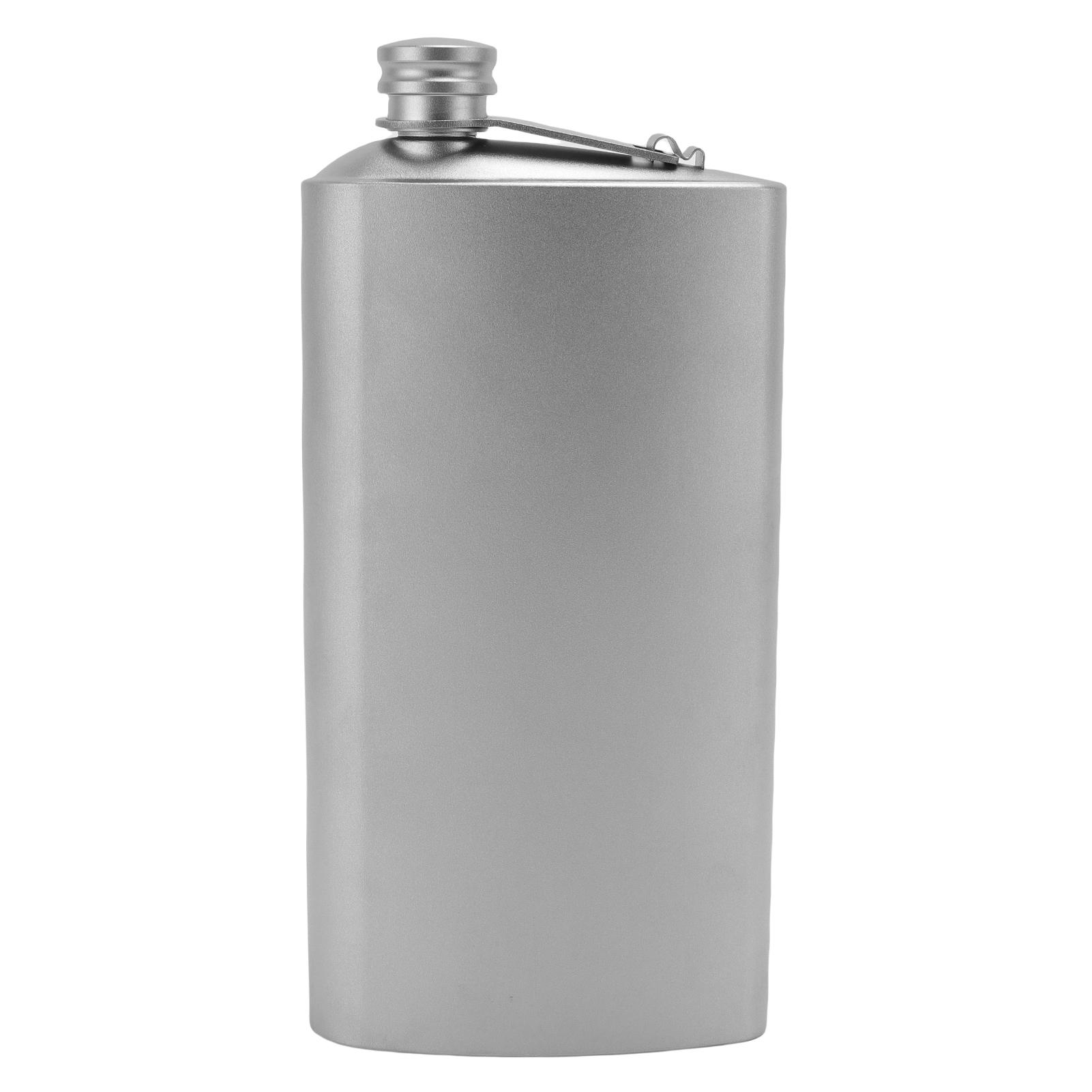 

Hip Flask for Liquor 250ml Whisky Flask Hip Flask Leakproof Ti Flask Portable for Outdoor Camping Hiking