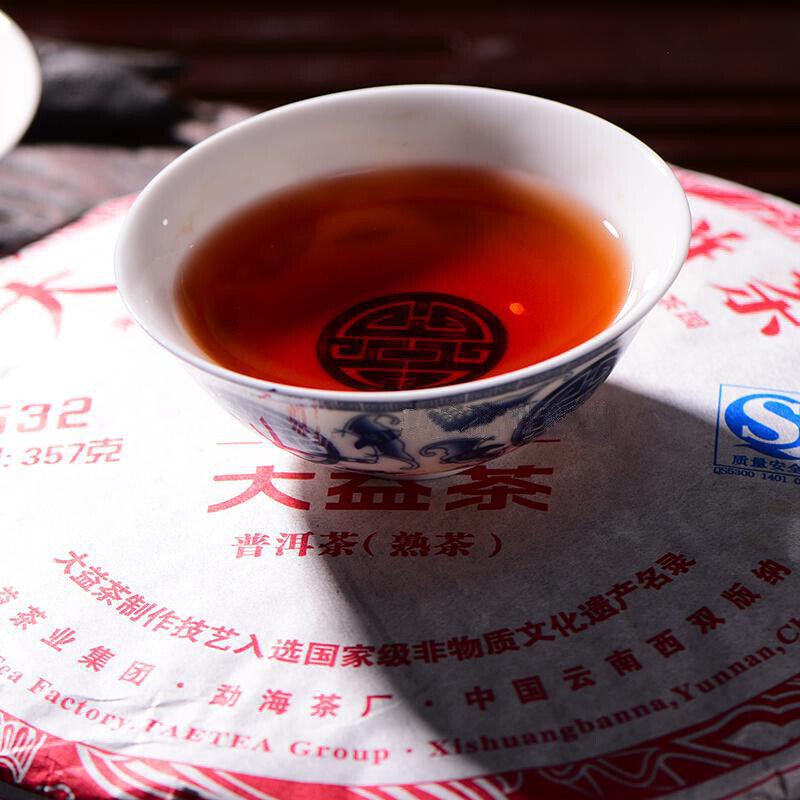 2011 TAETEA Classic Ripe Pu'er Tea 0532 Dayi Pu-erh Ripe Yunnan Puer Tea 357g
