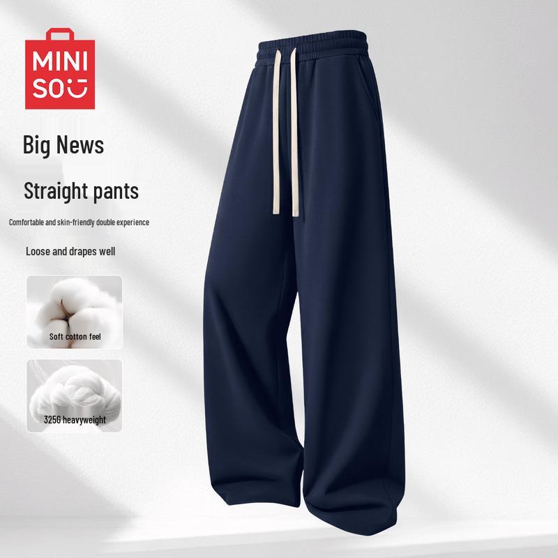 MINISO Men's Straight-Leg Casual Pants