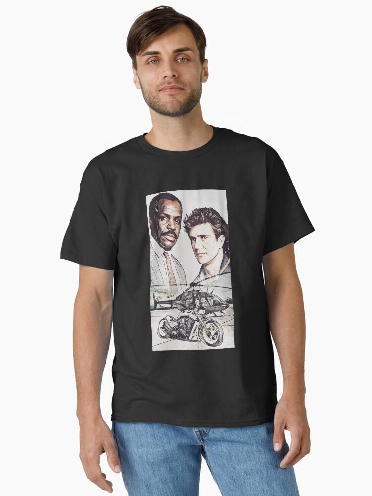 Lethal Weapon Action Movie American Police Motivational Lethal Weapon Graphic For Fan Classic T-Shirt