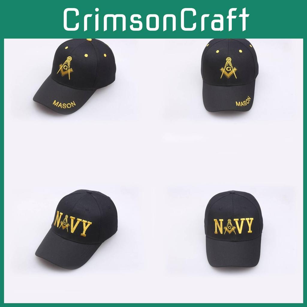 Casquette de baseball en coton franc-maçon avec design respirant pour un usage décontracté