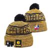 NFL Team Style Knit Beanie Winter Warm Embroidered Fleece Lined Hat Men Women