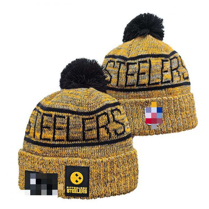 NFL Team Style Knit Beanie Winter Warm Embroidered Fleece Lined Hat Men Women