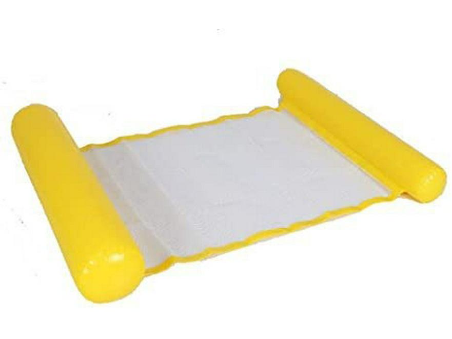 Double-Use Floating Lounge: Foldable Hammock, Net Backrest & Sofa