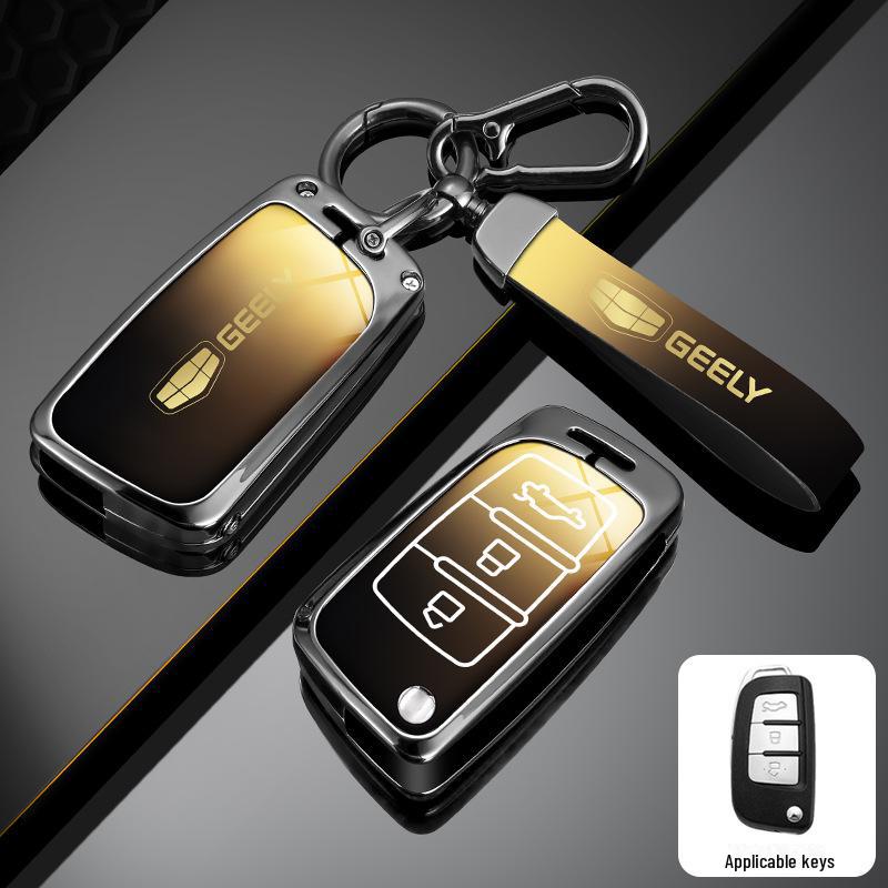 Compatible Key Cover for Geely Xingyue L, Xingrui, 4th Gen Dihao, Boyue, Binyue, Icon, Vision, and X6 Cars