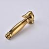 Titanium gold Brass Wall-mounted Handheld Bathroom Toilet Bidet Faucet Sprayer