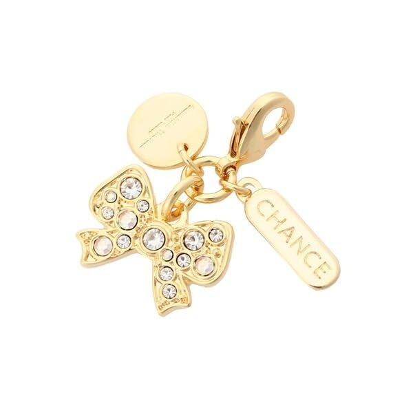 

Thavasa Petit Zipper Top Charm Stone Motif Zipper Charm Gold FREE [Samantha Choice] Women s золотий