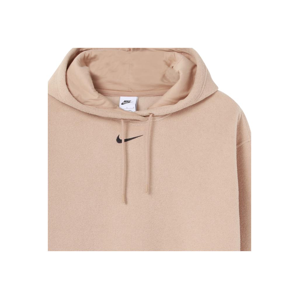 Nike Casual Logo Hoodie Women Tops Mustard DD5119-200