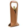 Retro PU Leather Red Wine Bag - Holiday Gift for Elders