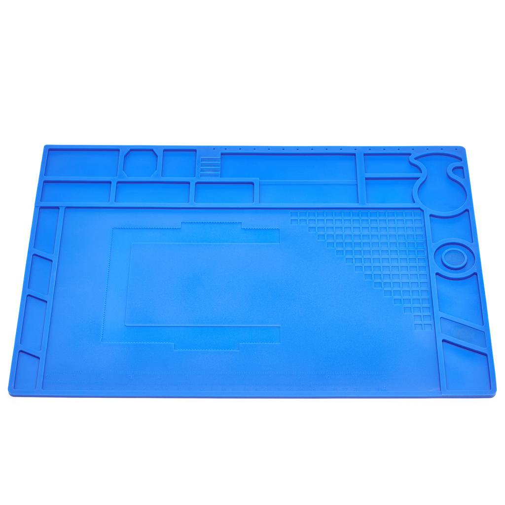 Yihua Large Blue Silicone Antistatic Mat 440X310Mm
