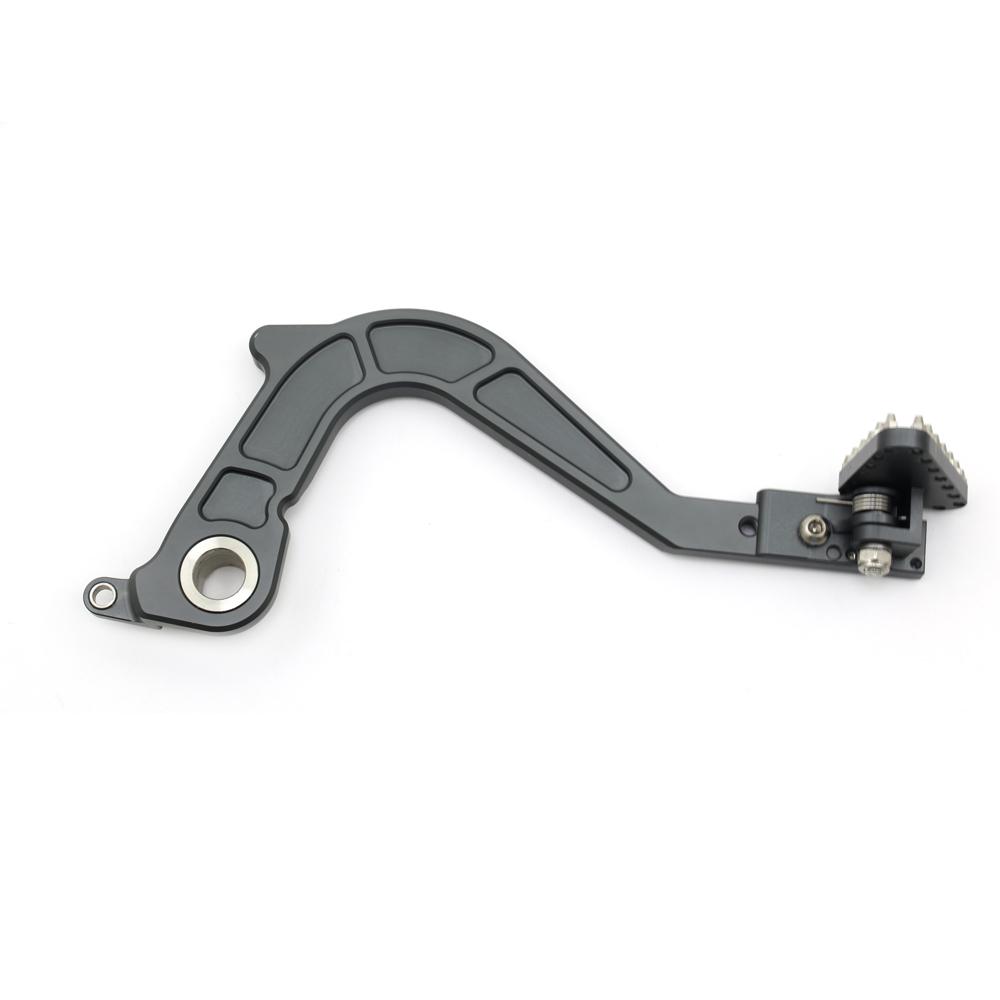 Motorcycle Aluminum Adjustable Folding Rear Foot Brake Lever Pedal For BMW F700GS F650GS F800GS Adventure ADV GS 800 F 700 650GS
