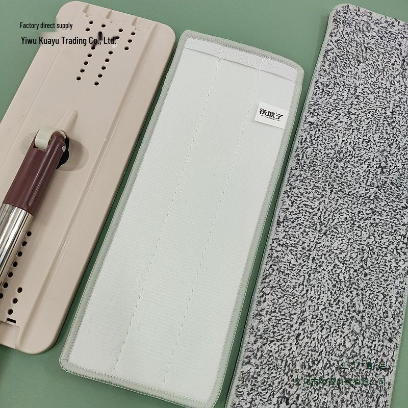 Verdickter Flachwischkopf - Freihändiges kratzfreies Ersatz-Reinigungstuch