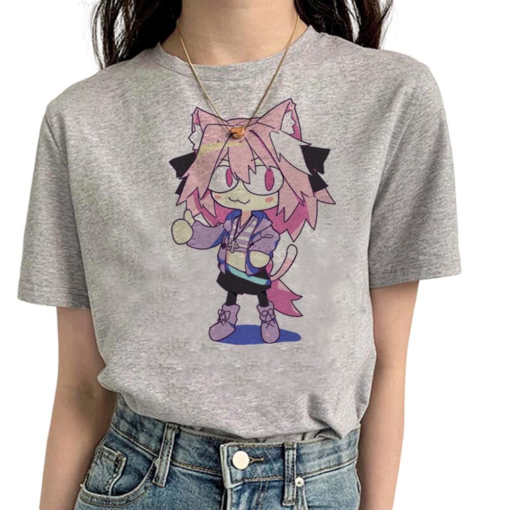 Femboy Tee Women Designer Streetwear Y2K Tshirt Girl Comic Clothes