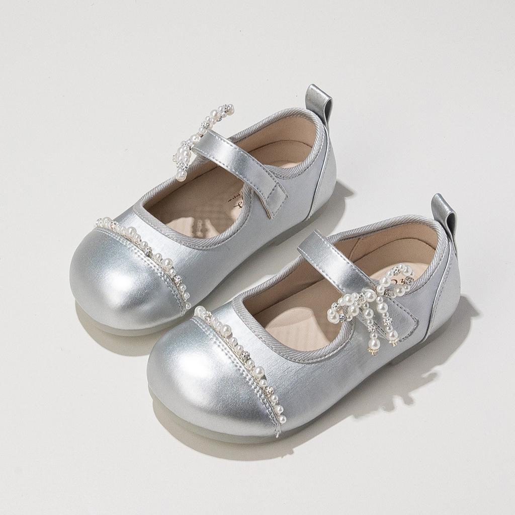 Girls' Princess Shoes Soft-soled Leather Shoes Fashionable Baby Shoes