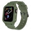 Case for Apple Watch Band 44mm 45mm 49mm 42mm 40/38 Watch Strap for Iwatch 7 8 6 5 4 SE TPU Protective Cover Silicone Bracelet