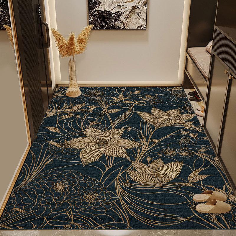 

Нескользящие, грязеотталкивающие коврики из ПВХ для входа — прочный и не требующий стирки ковер для домохозяйств 100x120 cm