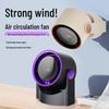 2025 Tragbarer USB Bladeless Desktop-Ventilator: 100-Gang Digitalanzeige, Hochgeschwindigkeitsturbine für den Sommer