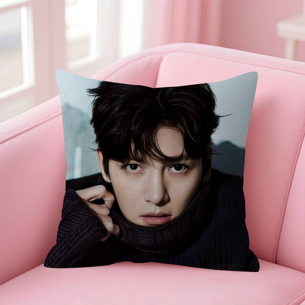 Federa Cuscino Attore Ji cool Chang wook Custodia Cuscino da Lancio per Auto Divano Auto Regalo di Natale
