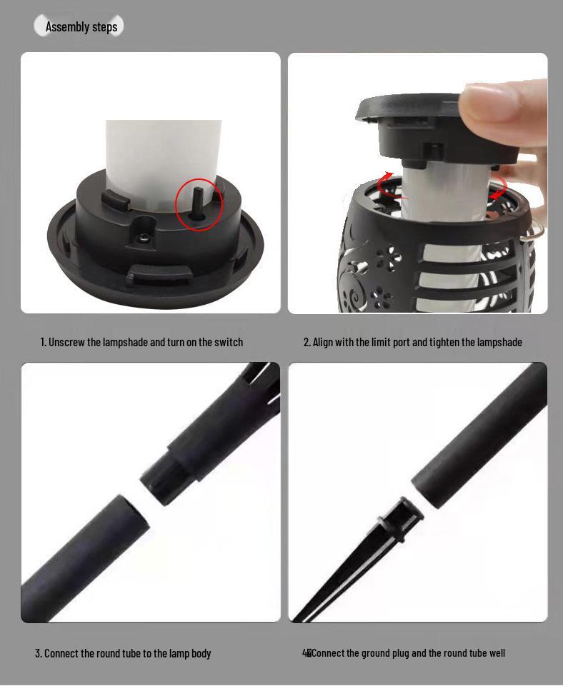 Solar Flame Torch Light for Outdoor Garden, Lawn, Fence, Patio, and Bar Counter