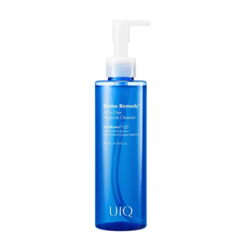 UIQ Biome Remedy All-in-One Ampoule Cleanser | Gentle Deep Cleansing & Microbiome Barrier Care | 200ml / 6.76 fl.oz.