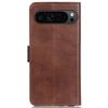 For Google Pixel 10 Pro XL/9 Pro XL Phone Case Cowhide Texture PU Leather Phone Stand Cover