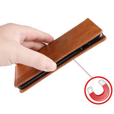 Husă din piele cu husă magnetică și slot pentru card pentru Samsung A50s/A12/A30/A10E/G398F