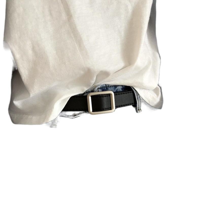 Black Pu Classic Belt For Women With Versatile No Hole Design Ideal For Any Attire Casual