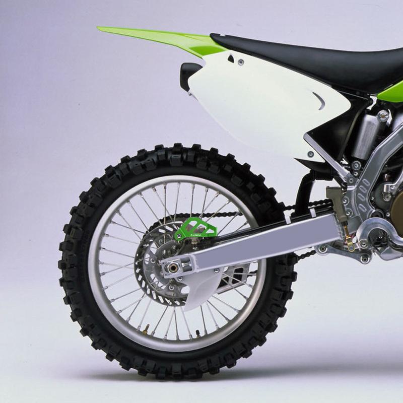 NICECNC For Kawasaki KX125 KX250 KX500 1994-2002 Aluminum Rear Caliper Guard KDX200 KDX200R KLX300R KLX250SF KLX250S KLX250