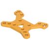 Front Shock Absorber Board Damping Plate Fit for Wltoys 144001 114 RC Car Spare PartsGold Y