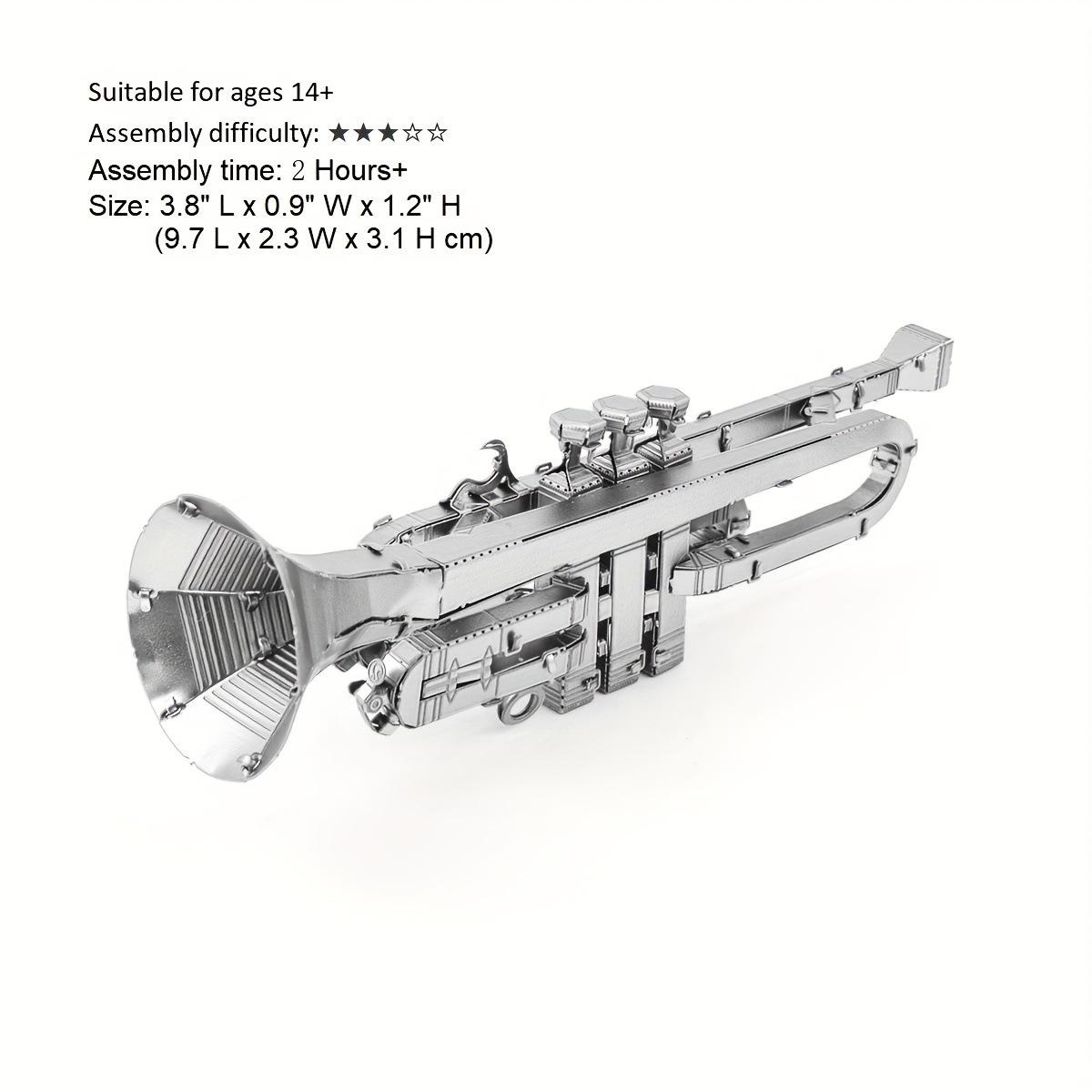 3D Металлическая Сборная Модель Сделай Сам Пазл Инструменты Пианино Гитара Барабан Виолончель Бас Модель Поделки Настольное Украшение Игрушка Подарок