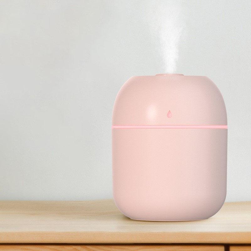 Ultrasonic Air Humidifier Mini Portable Essential Oil Aromatherapy Diffuser for Home Office Car 220ml
