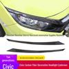 Kolfiberstrålkastareklistermärke för 10:e generationens Honda Civic