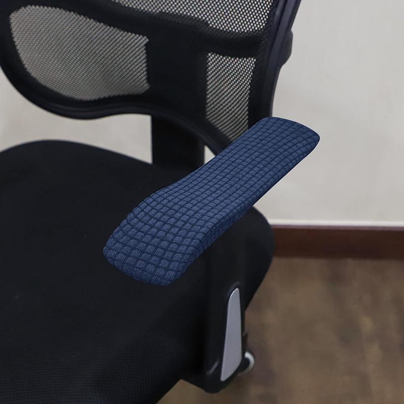 2 Pcs Office Chair Armrest Covers Office Removable Arm Rest Covering Chair Arm Pads Washable Elbow Support Forearm Relief