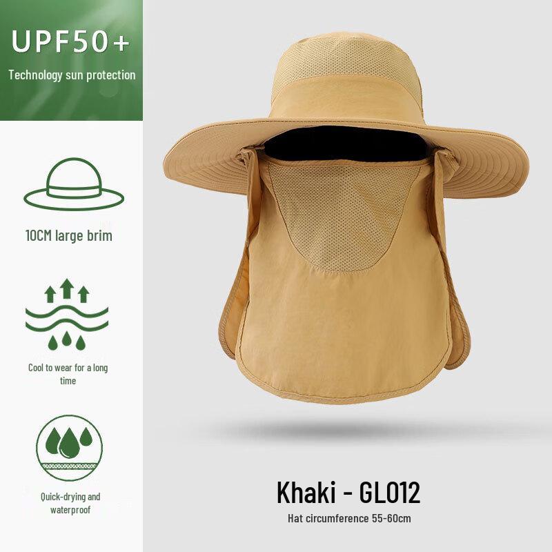 Senwai Outdoor Sun Protection Hat with Face Mask