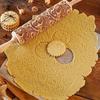 1PC Rolo de Massa Gravado em Relevo Ferramenta de Assar Biscoito Fondant Bolo Rolo de Massa Rolo de Massa Padrão Acessórios de Cozinha