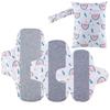 Graphene-Enhanced Washable Cotton Menstrual Pad - Leak-Proof & Absorbent