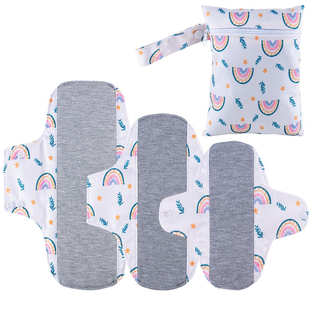 Graphene-Enhanced Washable Cotton Menstrual Pad - Leak-Proof & Absorbent