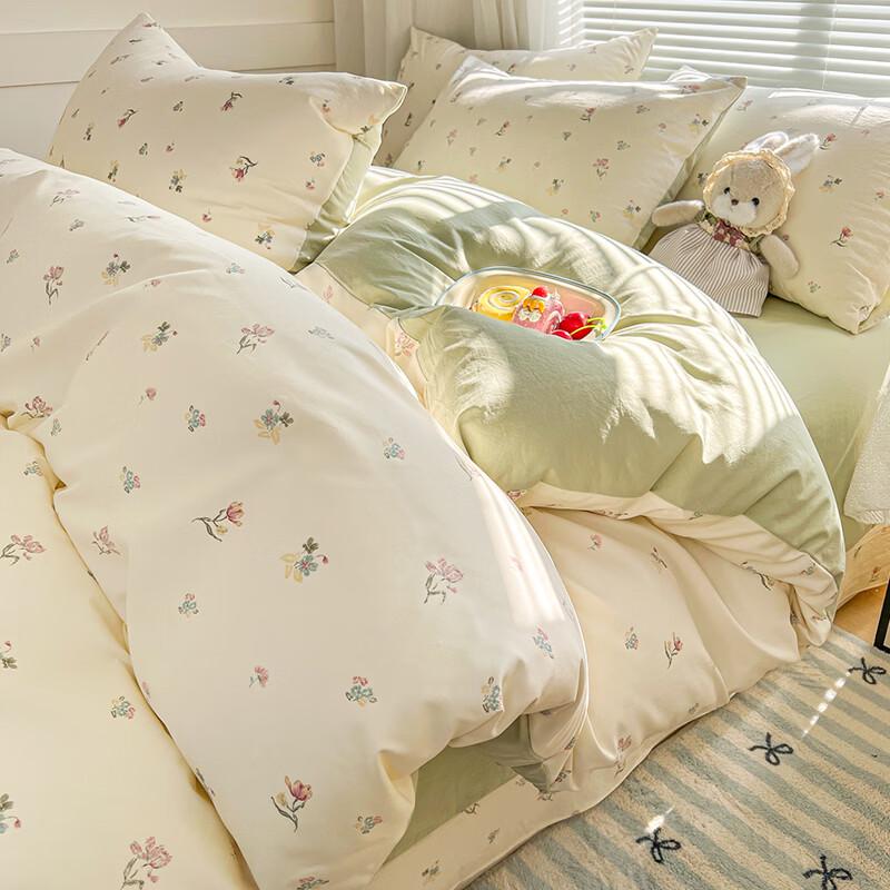 Class A Imitation Cotton 3-Piece Bedding Set